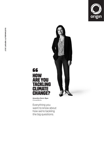 Thumbnail Origin Energy Sustainability Report 2017