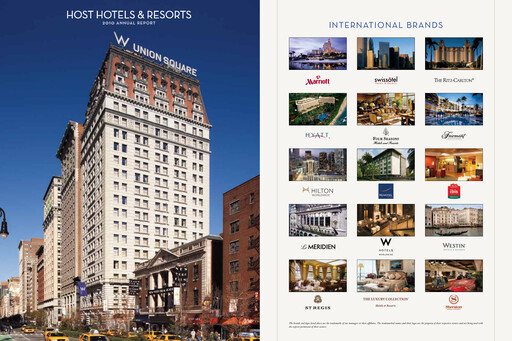 Miniature Host Hotels & Resorts
 Rapport annuel 2010