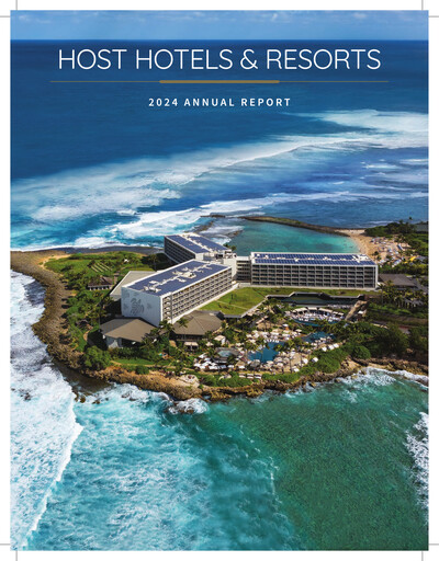 Miniature Host Hotels & Resorts
 Rapport annuel 2024