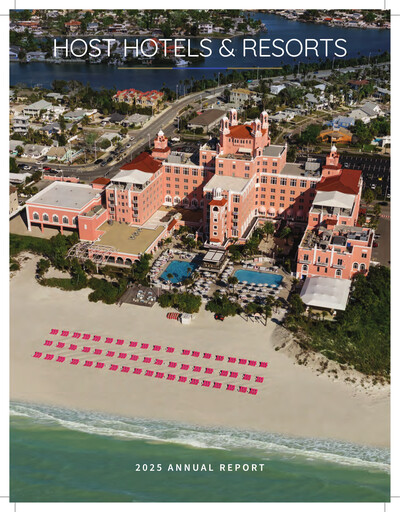 Miniature Host Hotels & Resorts
 Rapport annuel 2025