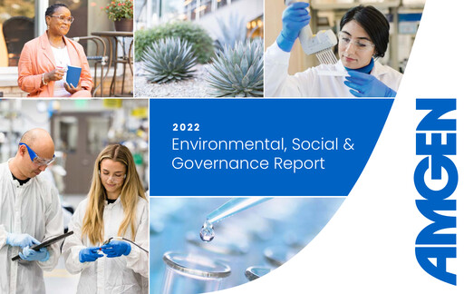 Thumbnail Amgen ESG Report 2022