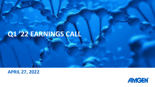 Thumbnail Amgen Quarterly Report 2022-q1