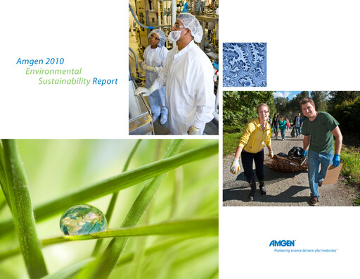 Thumbnail Amgen Sustainability Report 2010