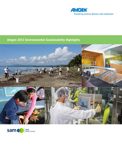 Thumbnail Amgen Sustainability Report 2012