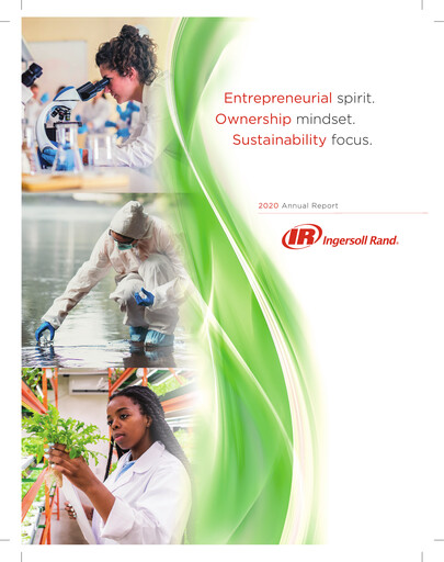 Thumbnail Ingersoll Rand Annual Report 2020