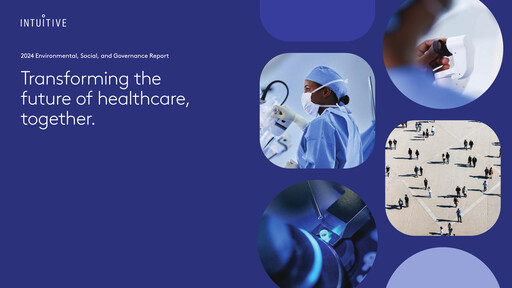 Miniature Intuitive Surgical Rapport ESG 2024