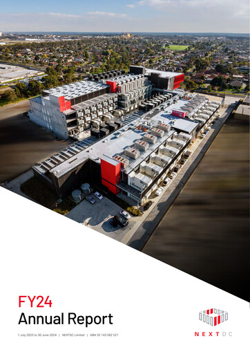Thumbnail NEXTDC Annual Report fy2024