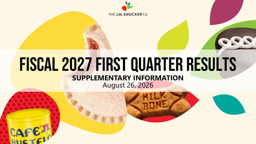 Miniature J.M. Smucker Company Rapport trimestriel 2027-q1