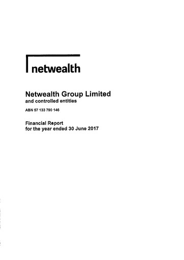 Miniature Netwealth Rapport financier fy2017