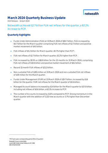 Thumbnail Netwealth Quarterly Report 2024-q1