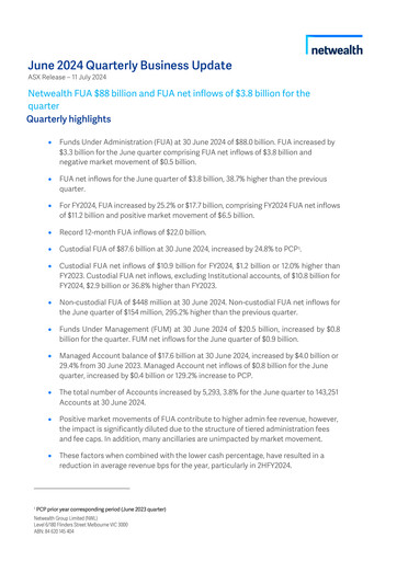 Thumbnail Netwealth Quarterly Report 2024-q2