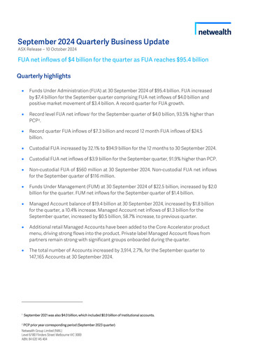 Thumbnail Netwealth Quarterly Report 2024-q3