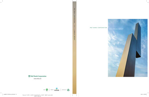 Vorschaubild M&T Bank Jahresbericht 2013
