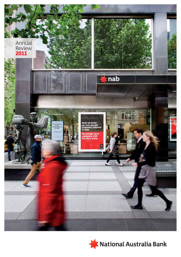 Thumbnail National Australia Bank Annual Report 2011