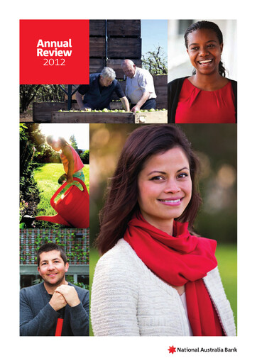 Thumbnail National Australia Bank Annual Report 2012