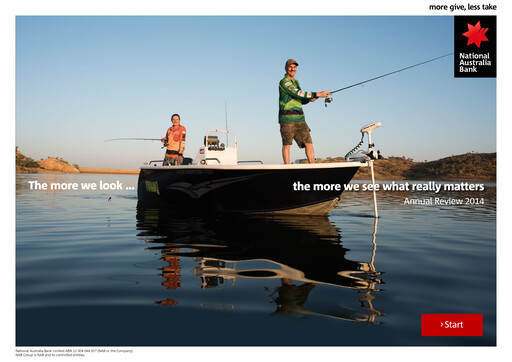 Thumbnail National Australia Bank Annual Report 2014