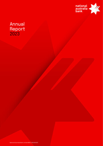 Thumbnail National Australia Bank Annual Report 2023