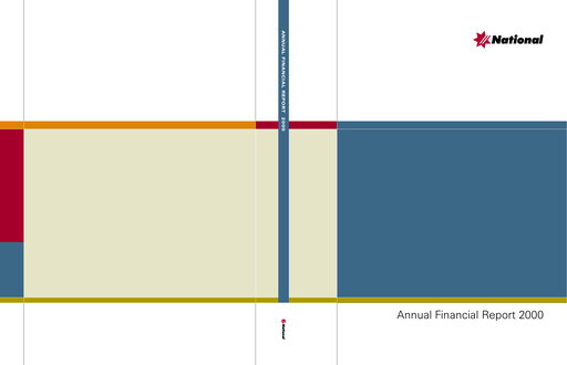 Vorschaubild National Australia Bank Finanzmitteilung 2000