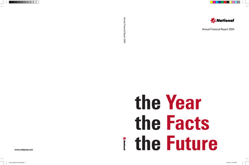 Vorschaubild National Australia Bank Finanzmitteilung 2004