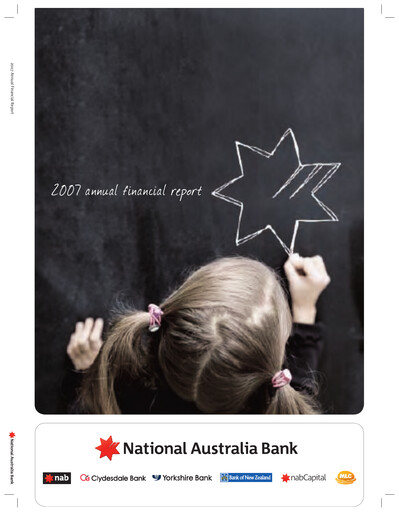 Vorschaubild National Australia Bank Finanzmitteilung 2007