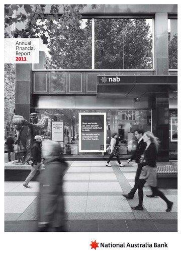 Vorschaubild National Australia Bank Finanzmitteilung 2011