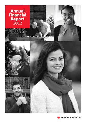 Vorschaubild National Australia Bank Finanzmitteilung 2012