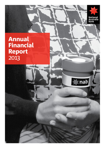 Vorschaubild National Australia Bank Finanzmitteilung 2013