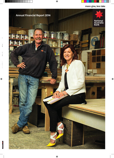 Vorschaubild National Australia Bank Finanzmitteilung 2014