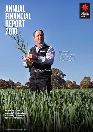 Vorschaubild National Australia Bank Finanzmitteilung 2018