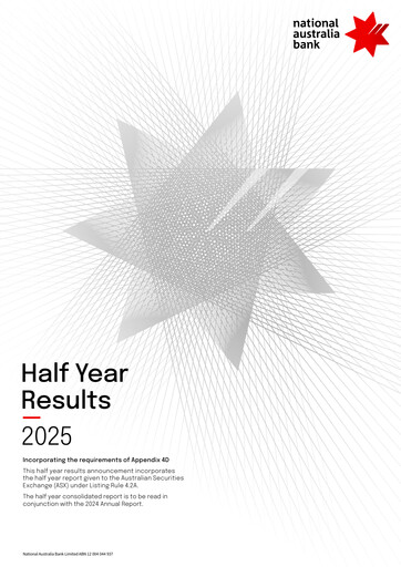 Thumbnail National Australia Bank Half-year Report 2025-h1