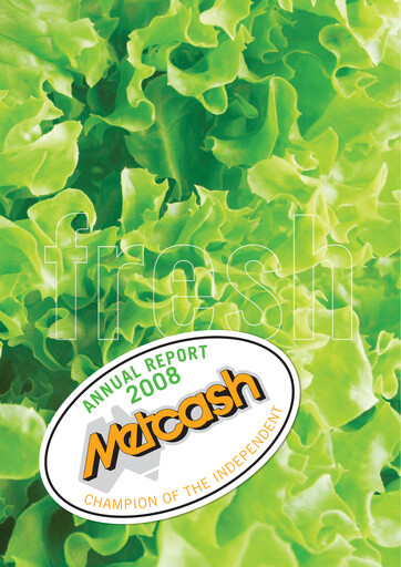 Thumbnail Metcash Annual Report 2008