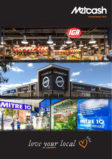 Thumbnail Metcash Annual Report 2021