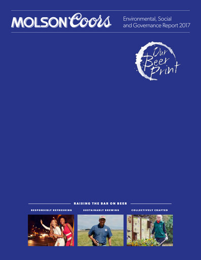 Vorschaubild Molson Coors ESG-Bericht 2016