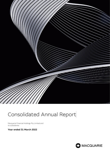 Thumbnail Macquarie Annual Report 2021