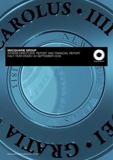 Thumbnail Macquarie Financial Statement 2009-h1