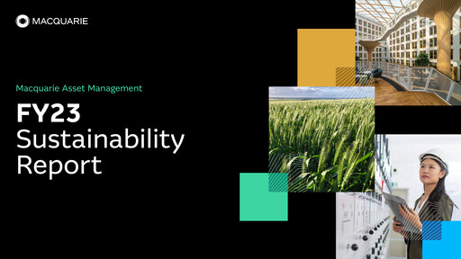 Miniature Macquarie Rapport de durabilité 2023
