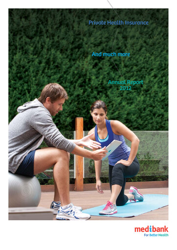 Miniature Medibank Rapport annuel 2012