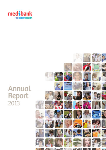 Miniature Medibank Rapport annuel 2013