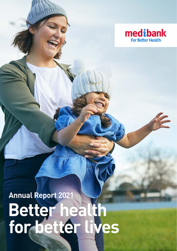 Miniature Medibank Rapport annuel 2021