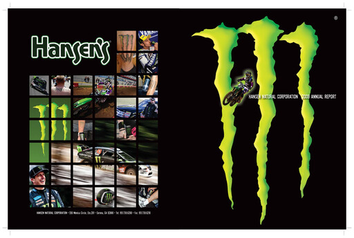 Thumbnail Monster Beverage Annual Report 2009