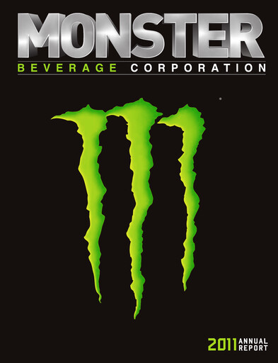 Thumbnail Monster Beverage Annual Report 2011
