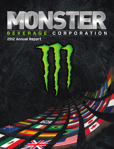 Thumbnail Monster Beverage Annual Report 2012