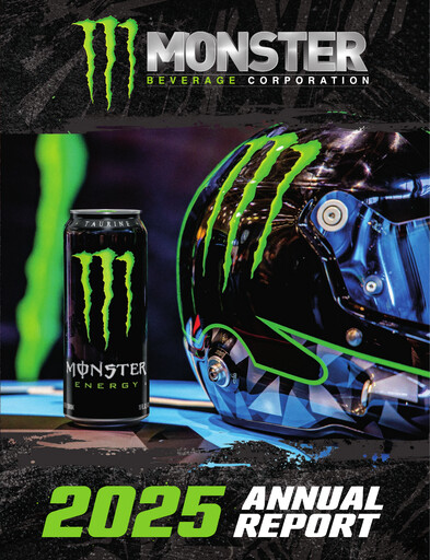 Thumbnail Monster Beverage Annual Report 2025