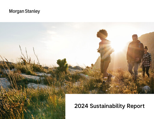 Thumbnail Morgan Stanley Sustainability Report 2024