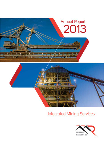 Thumbnail Mineral Resources Annual Report 2013