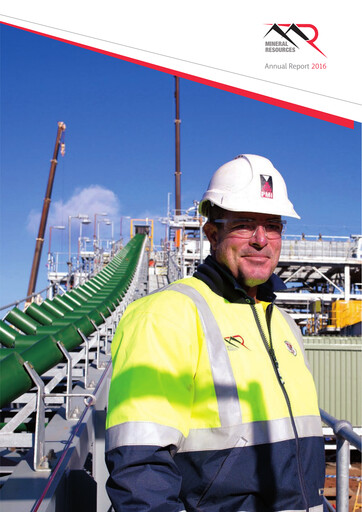 Thumbnail Mineral Resources Annual Report 2016