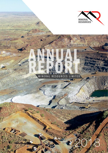 Thumbnail Mineral Resources Annual Report 2018