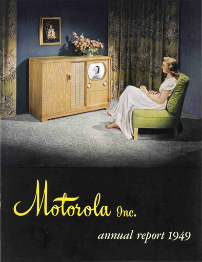 Miniature Motorola Solutions
 Rapport annuel 1949