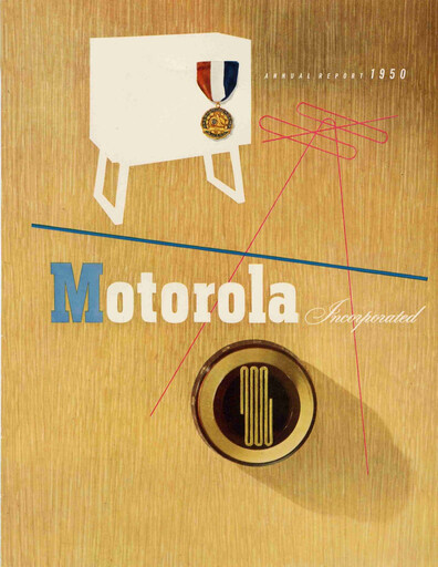 Miniature Motorola Solutions
 Rapport annuel 1950