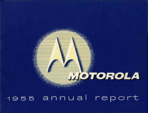 Miniature Motorola Solutions
 Rapport annuel 1955